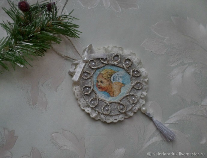 Изготавливаем мобиль "Ангелочек": часть 3