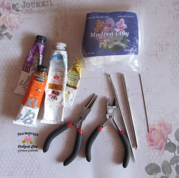 Как слепить реалистичный крокус из фарфора: часть 1