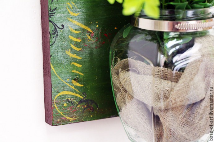 Делаем стильный арт-объект из обычных вещей: часть 2 Делаем стильный арт-объект из обычных вещей: часть 2