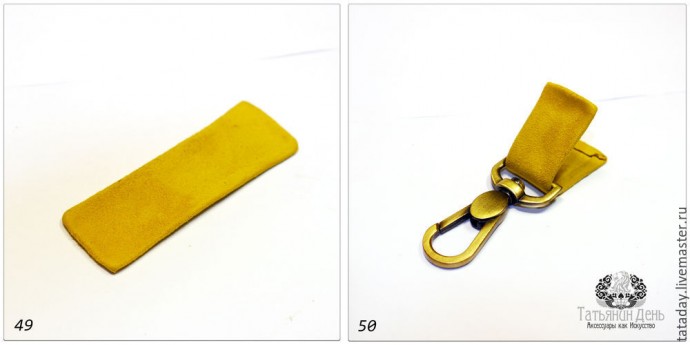 Делаем осеннюю подвеску-брелок для сумки: часть 3