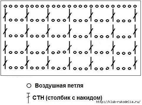 ​Снуд крючком