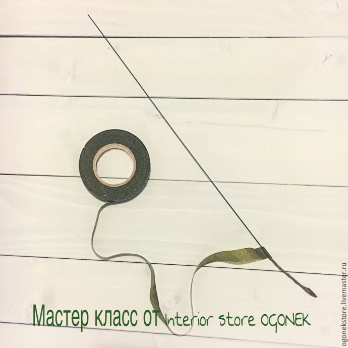 Создаем веночек из живых цветов