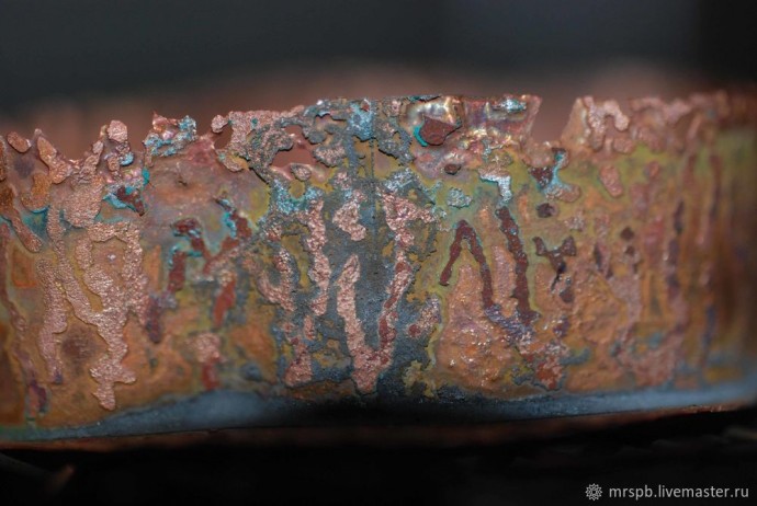 ​Делаем кулон из меди с заливкой ювелирной смолой: часть 1