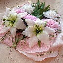 Мастер класс по изготовлению мыльной лилии: часть 5