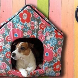 ​Шьем домик домашним любимцам