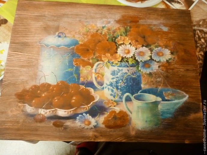 Мастер-класс о том, как вживить лазерную распечатку на брашированную поверхность: часть 2