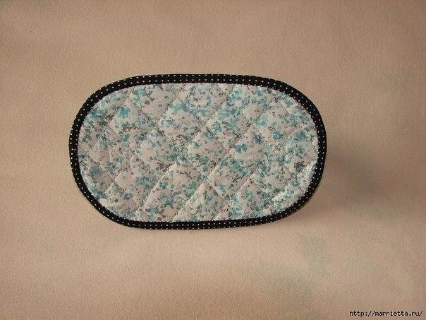 Шьем сумку для туалетных принадлежностей