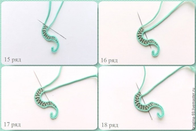 ​Создаем брошь в виде осьминога: часть 1