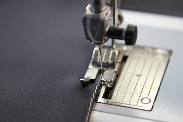 Техника обработки подола на легкой ткани