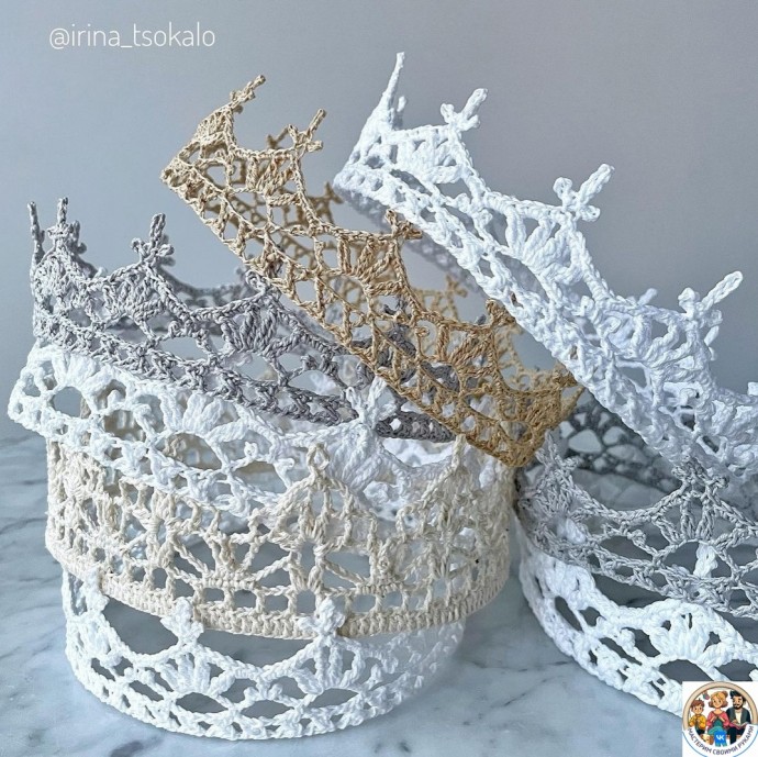 Интересная корона для новогоднего торжества