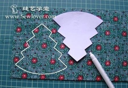 Текстильная ёлочка: мастер-класс Текстильная ёлочка: мастер-класс