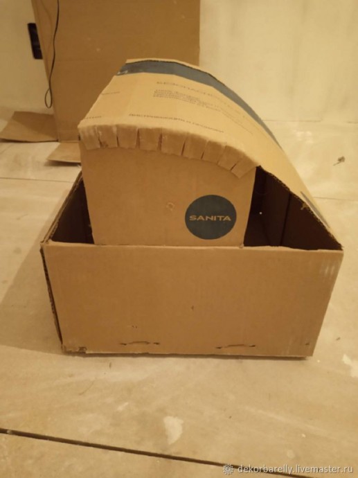 Делаем домик для кошки Делаем домик для кошки