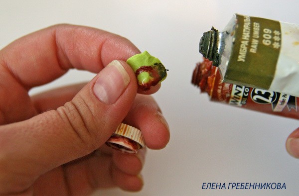 ​Красная смородина из эпоксидной смолы: часть 3