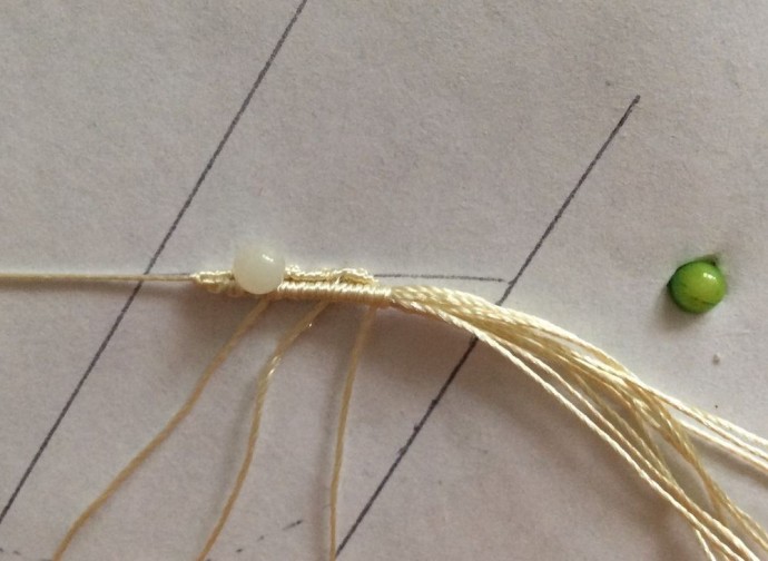 Плетеные серьги "Васильки" Плетеные серьги "Васильки"