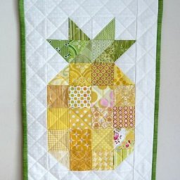 ​Лоскутные блоки "Ананасы"