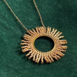 ​Плетем из бисера солнце