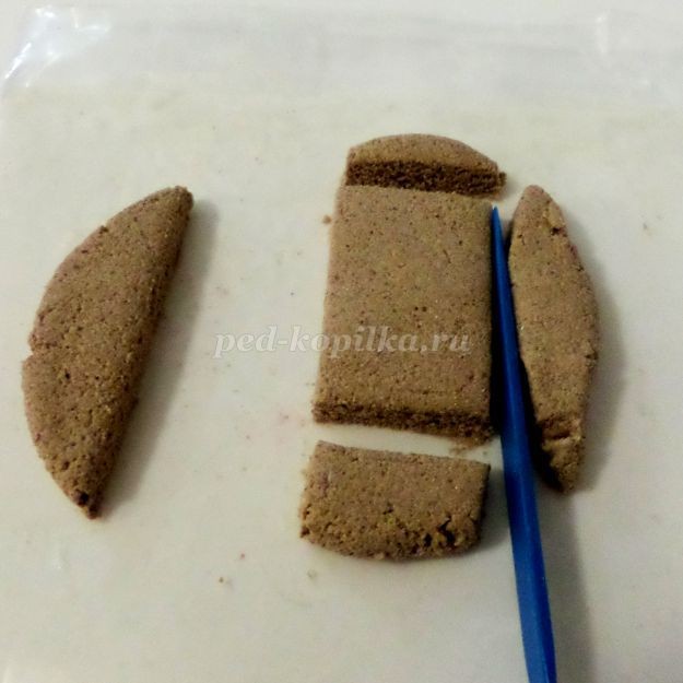 Ёлочная игрушка "Тик-так ходики из опилок": часть 1 Ёлочная игрушка "Тик-так ходики из опилок": часть 1