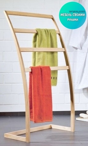 Оригинальный полотенцесушитель своими руками