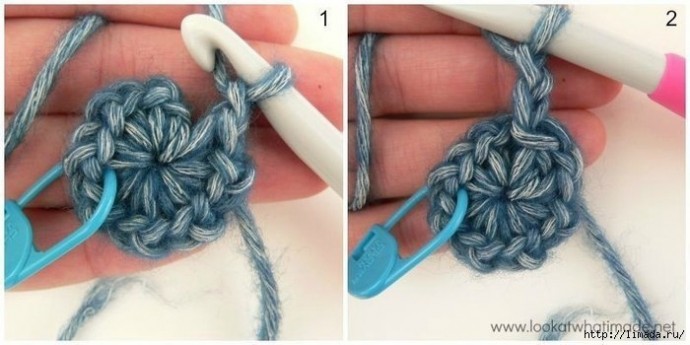 Плед из квадратов, связанных крючком Плед из квадратов, связанных крючком