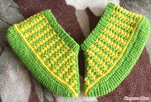 ​Вяжем уютные следки своими руками