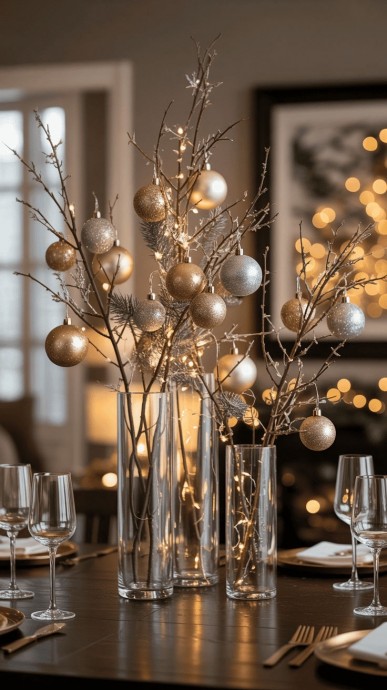 Зимние нарядные веточки