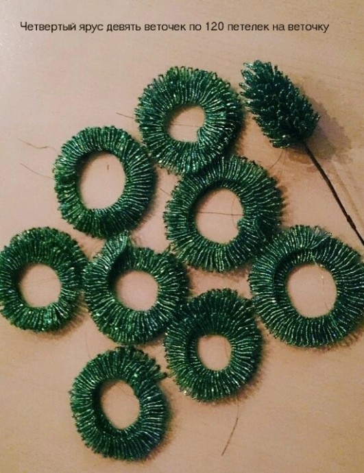 Елочка из бисера для вашего вдохновения