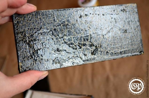 Коробка для чая превращается в восточную шкатулку: мастер-класс, часть 4