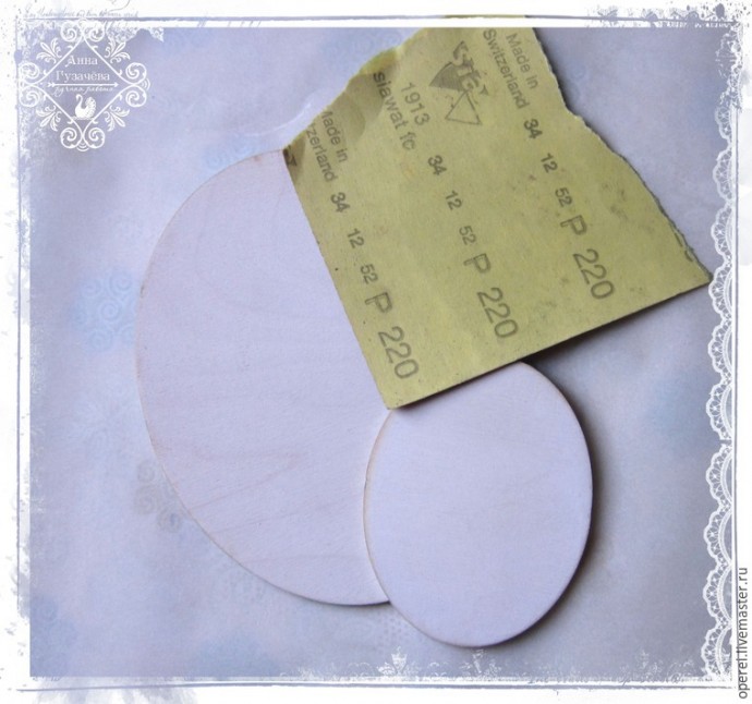 ​Создаем винтажное декоративное панно: часть 1