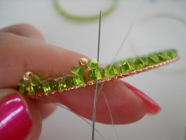 Ажурный браслет "Бабочки": часть 3