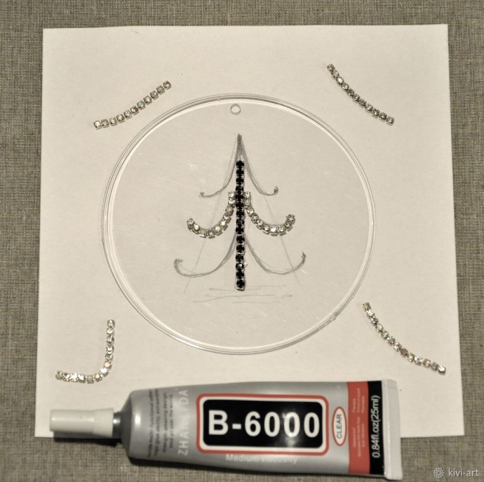 ​Делаем новогоднее украшение за один час: часть 1