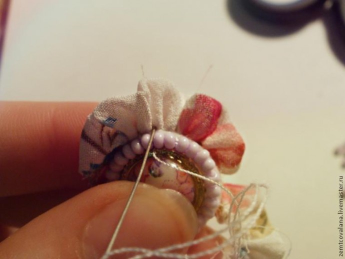 Серьги "Рассвет в Париже"