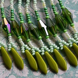 Вышивка бисером, урок №4: бахрома