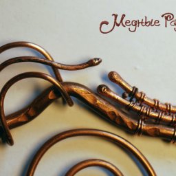 Как получить капельки на кончиках проволоки