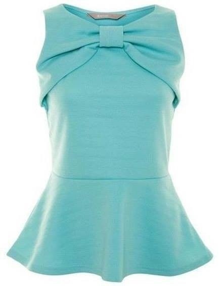 Топы с баской