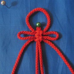 ​10 ажурных цепочек из 4-х нитей в технике макраме: часть 2