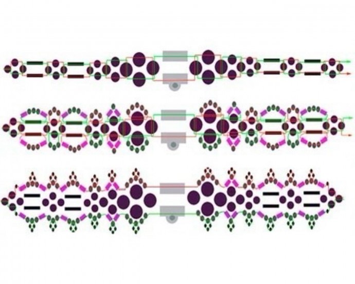 Чокер из бисера