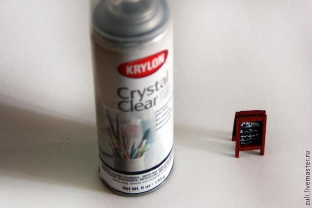 Миниатюры для чайного домика "Парижское кафе": часть 2