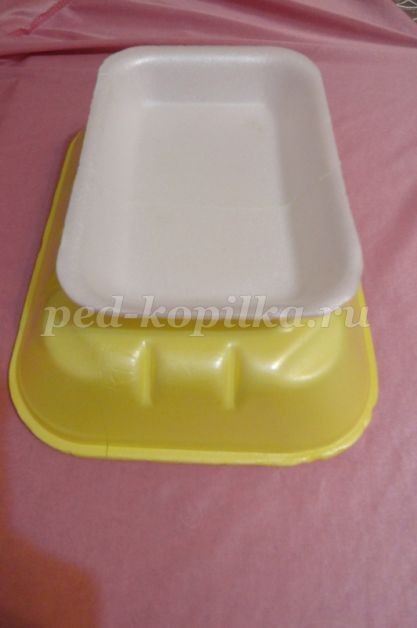 Праздничный подсвечник из фольги: часть 2