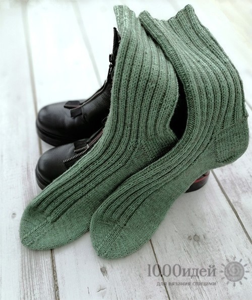 Мужские носки на 5 спицах с пошаговым описанием вязания спицами для начинающих Мужские носки на 5 спицах с пошаговым описанием вязания спицами для начинающих