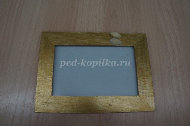 Новогоднее декорирование рамок для фотографий: часть 1