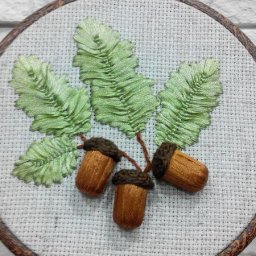 Создаем панно "Осенние желуди"