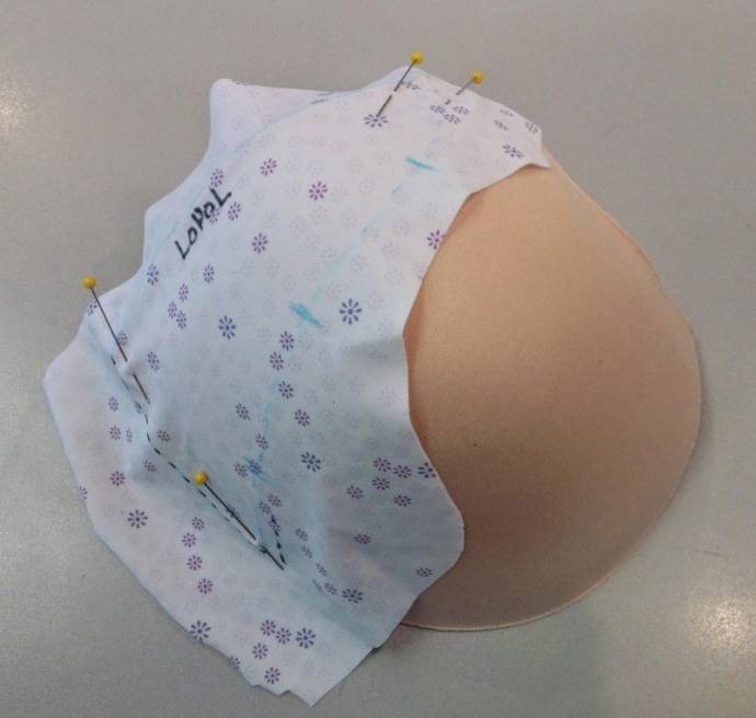 Чашечки бюстгальтера