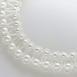 ​Чокер или браслет из бисера и жемчуга