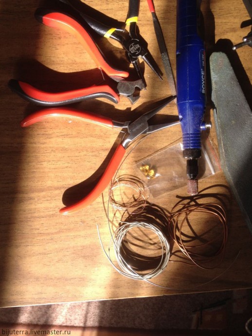 ​Создание броши "Осенняя симфония": часть 1