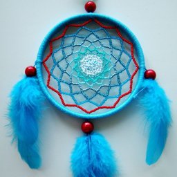 Плетем "ловца снов" с бисером: часть 2