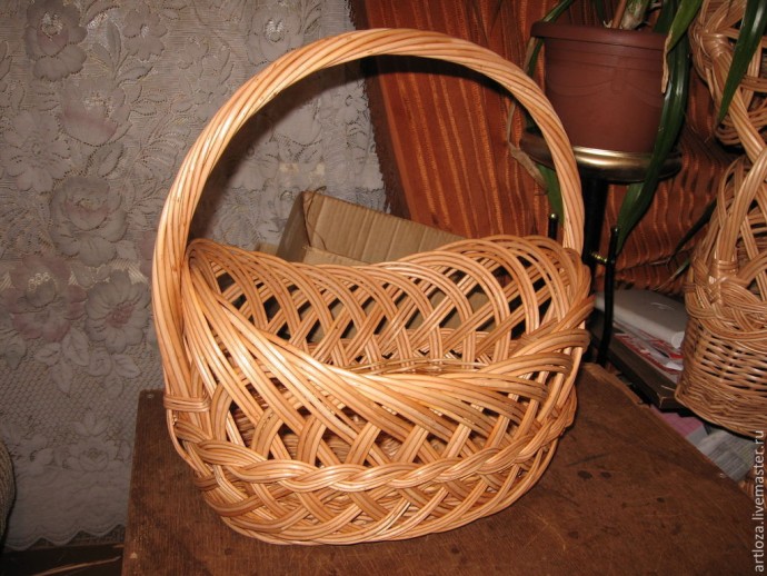 ​Уникальное плетение из лозы