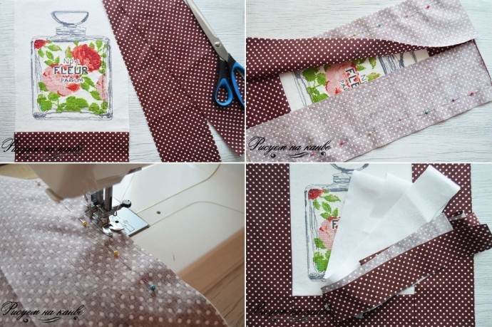 Шьем сумку для покупок с вышивкой