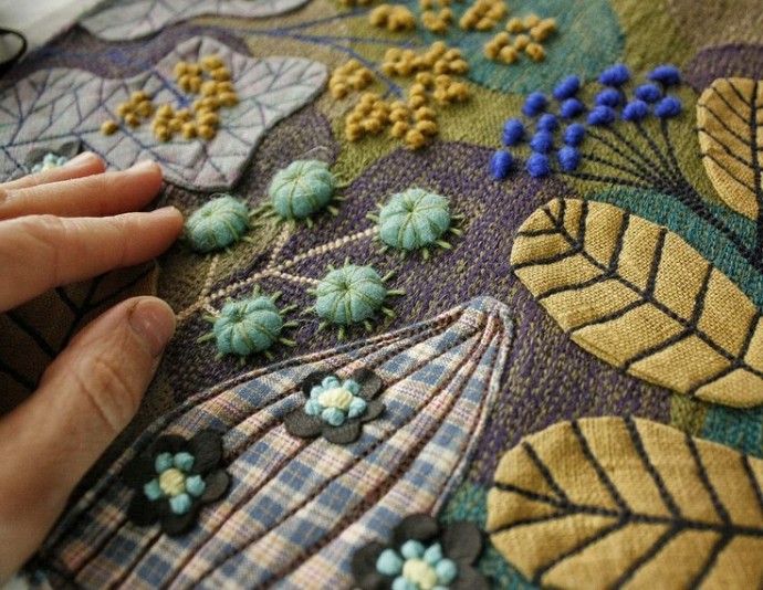 ​Создание текстильных картин