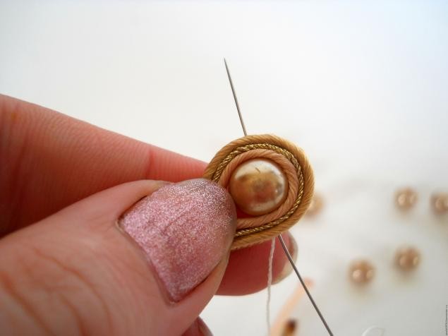 Колье "Кружевная бабочка": мастер-класс, часть 3