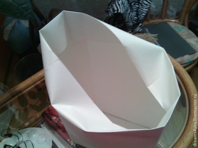 Упаковка "Делаем бумажный пакет": часть 2